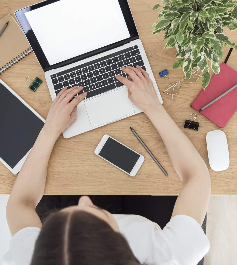 young girl working at home office 2023 11 27 05 25 39 utc min